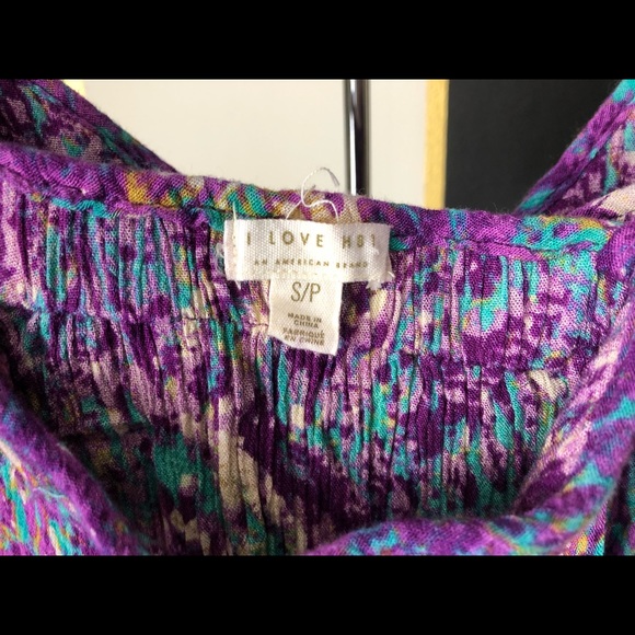 I love H81 purple crinkle dress S/P - Picture 7 of 8